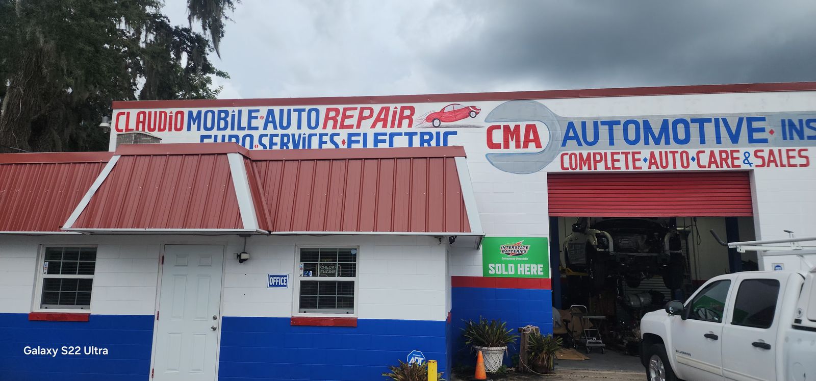 Claudio Mobile Auto Repair storefront on W Kennedy Blvd, Orlando